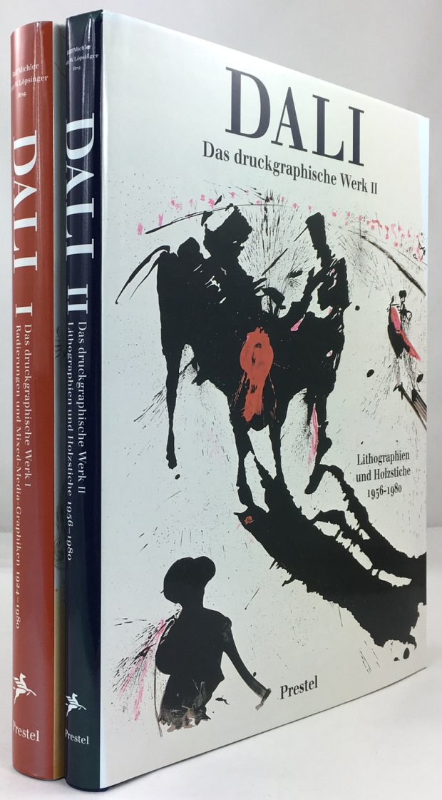 Abbildung von "Salvador Dali. Das druckgraphische Werk (in 2 Bänden, komplett). Band I: Oeuvrekatalog der Radierungen und Mixed-Media-Graphiken 1924 - 1980. Unter Einbeziehung des von J. P. Schneider verlegten Werkes "Salvador Dali - 257 Editions Originales 1964 - 1985" von Charles Sahli..."