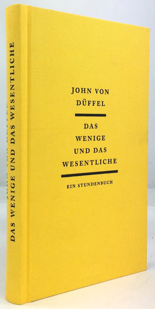 Abbildung von "Das Wenige und das Wesentliche. Ein Stundenbuch. 5. Auflage."