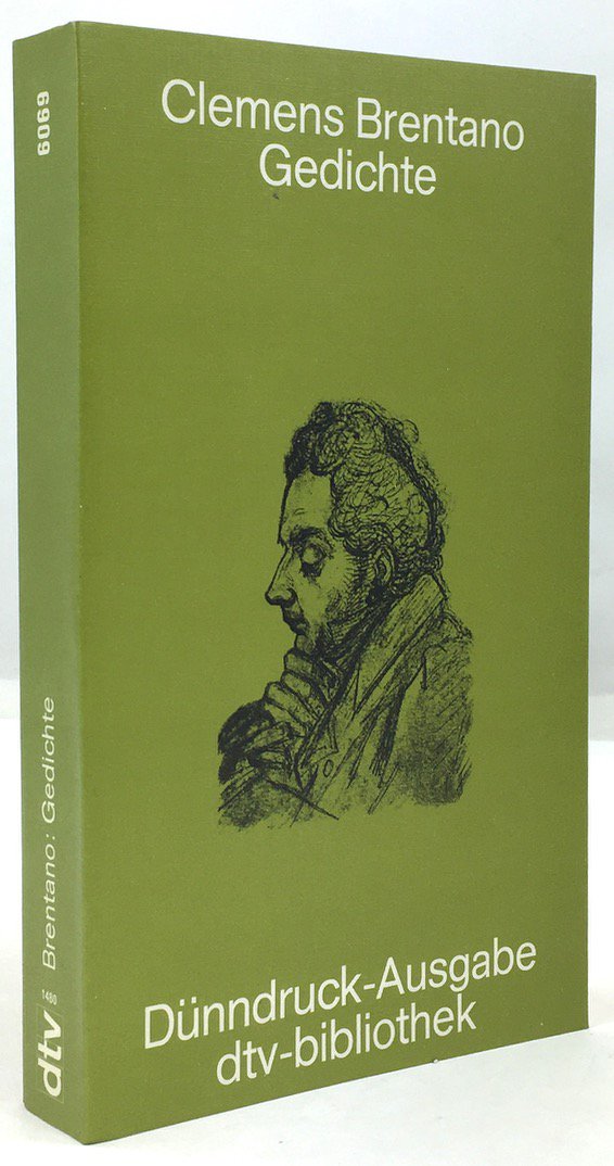 Abbildung von "Clemens Brentano. Gedichte. (D&uuml;nndruck-Ausgabe)"