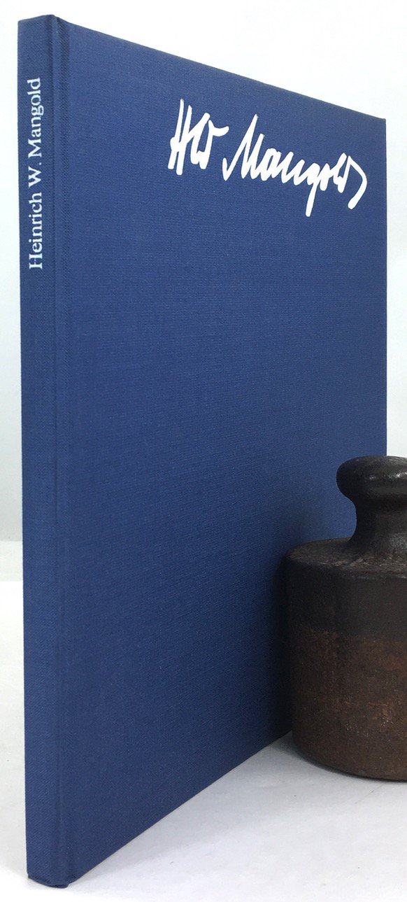 Abbildung von "Heinrich Wilhelm Mangold. Monographie. Mit 16 Farbtafeln und 48 Schwarzwei&szlig;-Abbildungen."