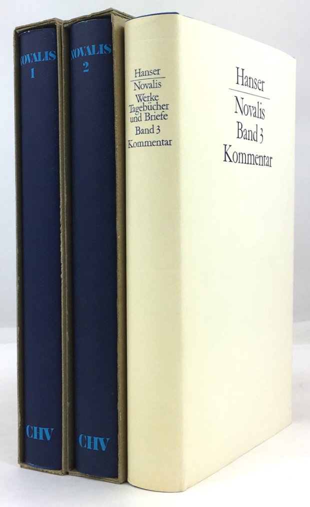 Abbildung von "Werke, Tageb&uuml;cher und Briefe Friedrich von Hardenbergs. Herausgegeben von Hans-Joachim M&auml;hl und Richard Samuel..."