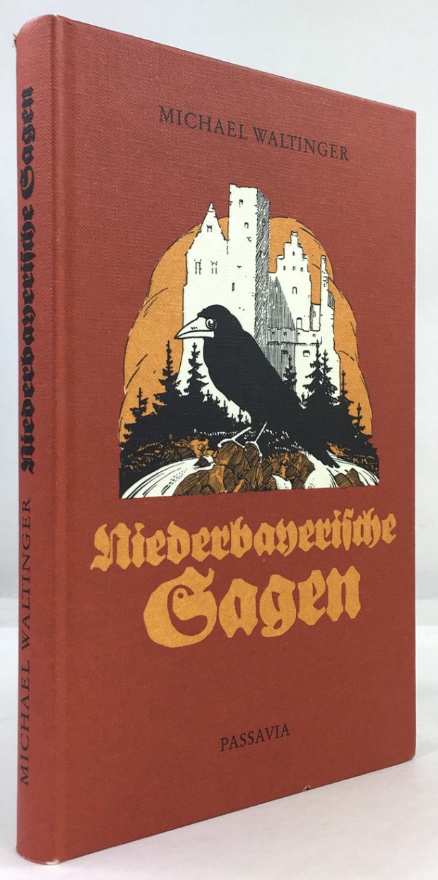 Abbildung von "Niederbayerische Sagen. Gesammelt und wiedererz&auml;hlt von Michael Waltinger. Illustrationen von K. Katzenberger..."