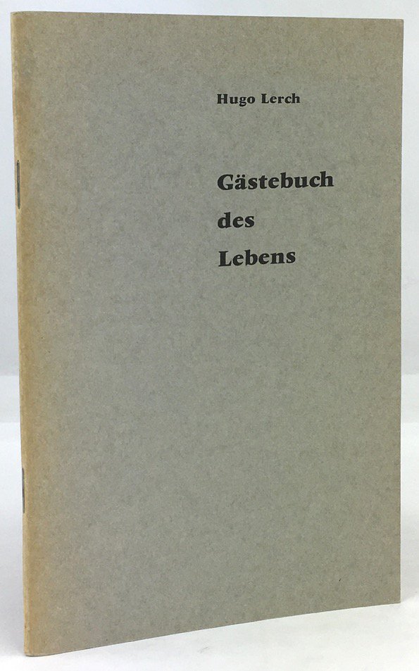Abbildung von "G&auml;stebuch des Lebens."