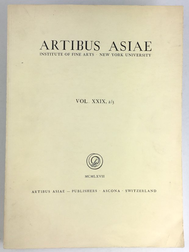 Abbildung von "Artibus Asiae. Vol. XXIX, 2/3."