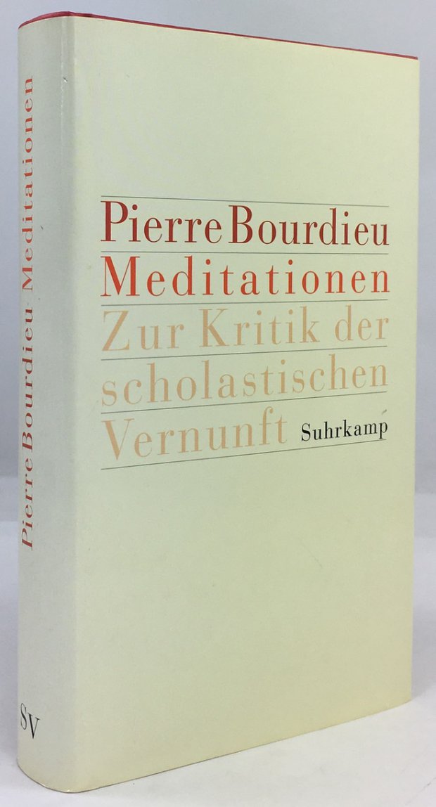 Abbildung von "Meditationnen. Zur Kritik der scholastischen Vernunft. Aus dem Franz&ouml;sischen von Achim Russer..."