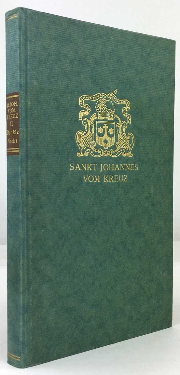 Abbildung von "Dunkle Nacht. Nach den neuesten kritischen Ausgaben aus dem Spanischen &uuml;bersetzt von P. Aloysius ab Immac..."
