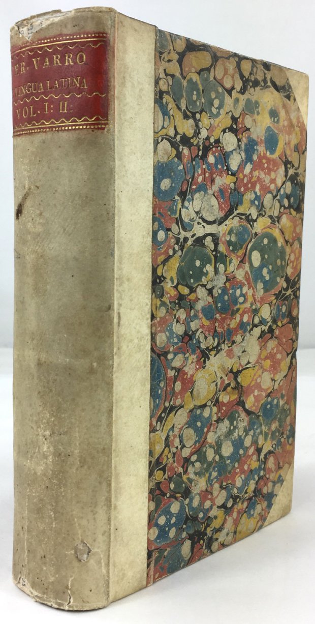 Abbildung von "Varronis de Lingua Latina Libri qui supersunt cum Fragmentis ejusdem..."