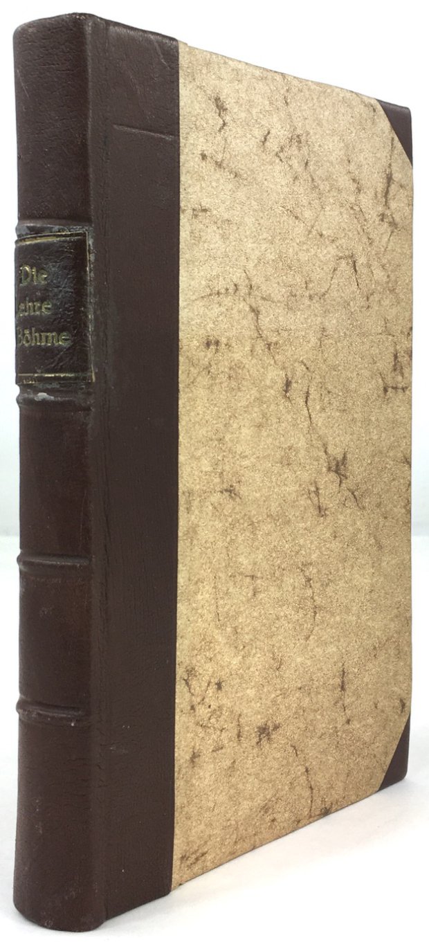 Abbildung von "Die Lehre des deutschen Philosophen Jakob B&ouml;hme in einem systematischen Auszuge aus dessen s&auml;mmtlichen Schriften dargestellt und mit erl&auml;uternden Anmerkungen begleitet..."