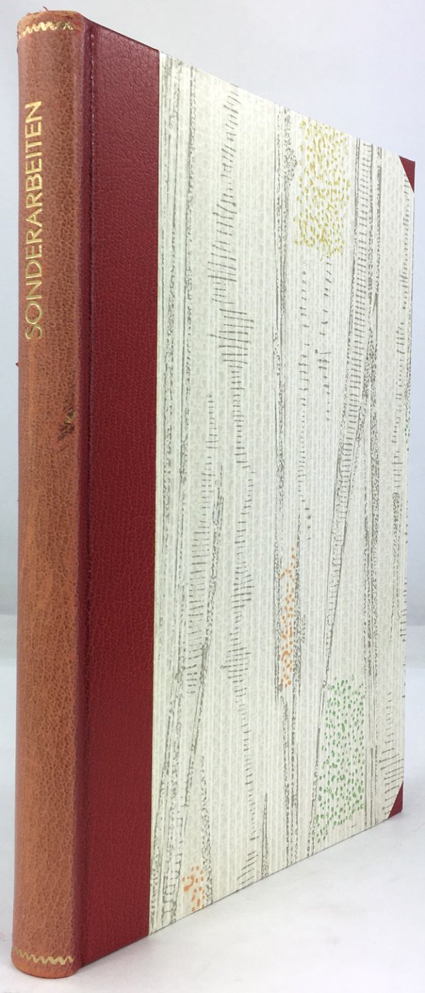 Abbildung von "Sonderarbeiten des Buchbinders. Eine Arbeitskunde mit Werkzeichnungen. Zweite, erweiterte Auflage."