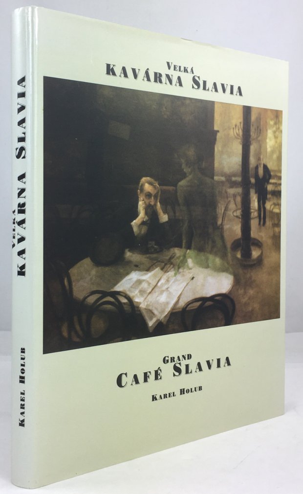 Abbildung von "Velka. Kavarna Slavia (Grand Cafe Slavia). (In tschechischer Sprache. Leitfaden in englisch und deutsch)."