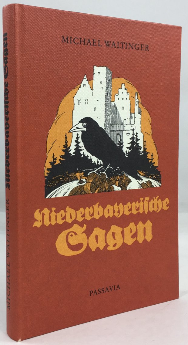 Abbildung von "Niederbayerische Sagen. Gesammelt und wiedererz&auml;hlt von Michael Waltinger. Illustrationen von K. Katzenberger..."