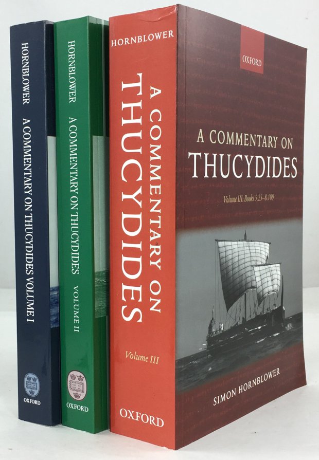 Abbildung von "A Commentary on Thucydides. (3 volumes, complete). Volume I: Books I - III..."