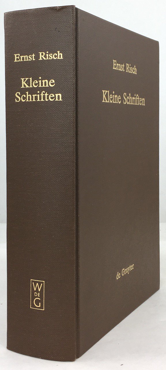 Abbildung von "Kleine Schriften. Zum siebzigsten Geburtstag herausgegeben von Annemarie Etter und Marcel Looser."