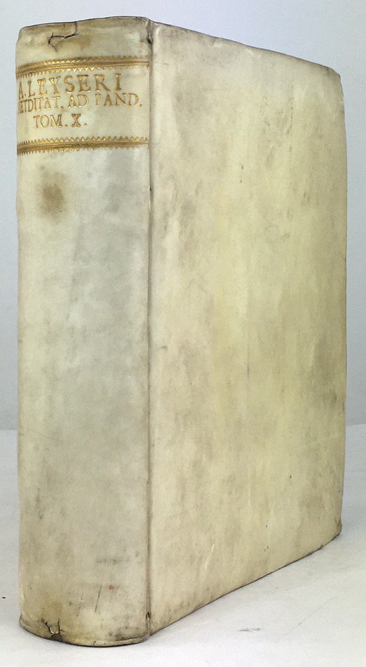 Abbildung von "Meditationes ad Pandectas quibus praecipua juris capita ex antiquitate explicantur,..."