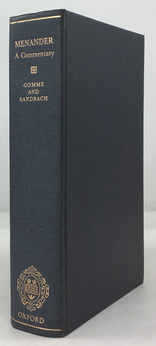 Abbildung von "Menander. A Commentary."