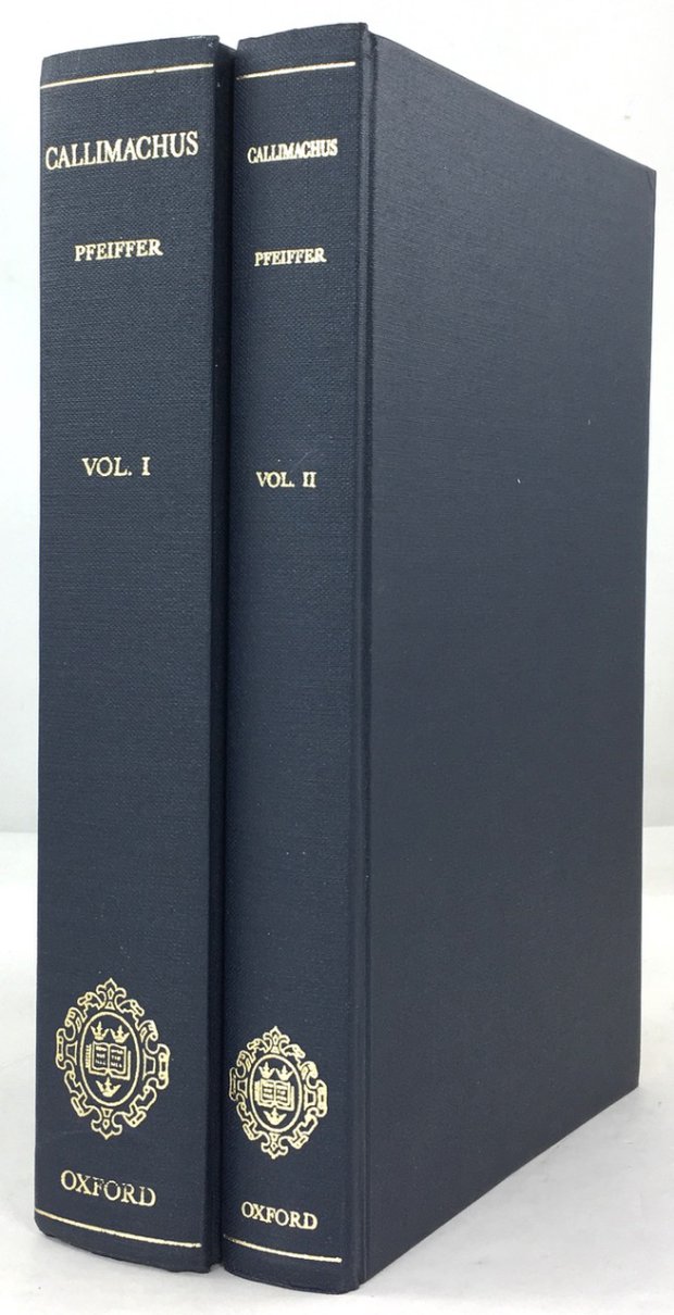 Abbildung von "Callimachus. (2 Volumes). Vol. I: Fragmenta / Vol. II: Hymni et Epigrammata."
