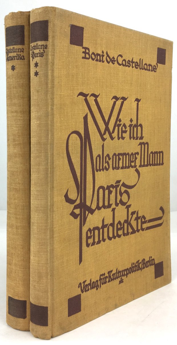 Abbildung von "Erinnerungen [Teil 1 u. 2]. Wie ich Amerika entdeckte. /..."