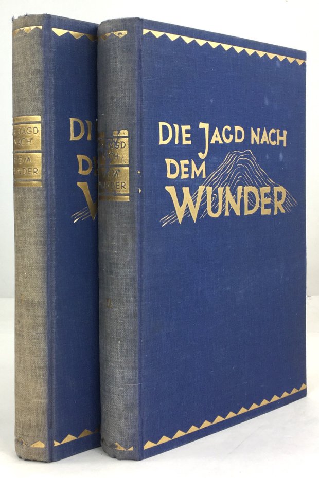 Abbildung von "Die Jagd nach dem Wunder. Eine abenteuerliche Weltreise. Deutsch von Johannes von Guenther..."