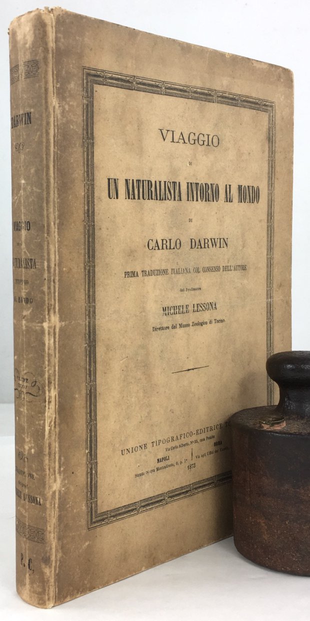 Abbildung von "Viaggio un naturalista intorno al mondo di Carlo Darwin. Prima Traduzione Italiana col Consenso Dell'Autore del Professore Michele Lesona..."