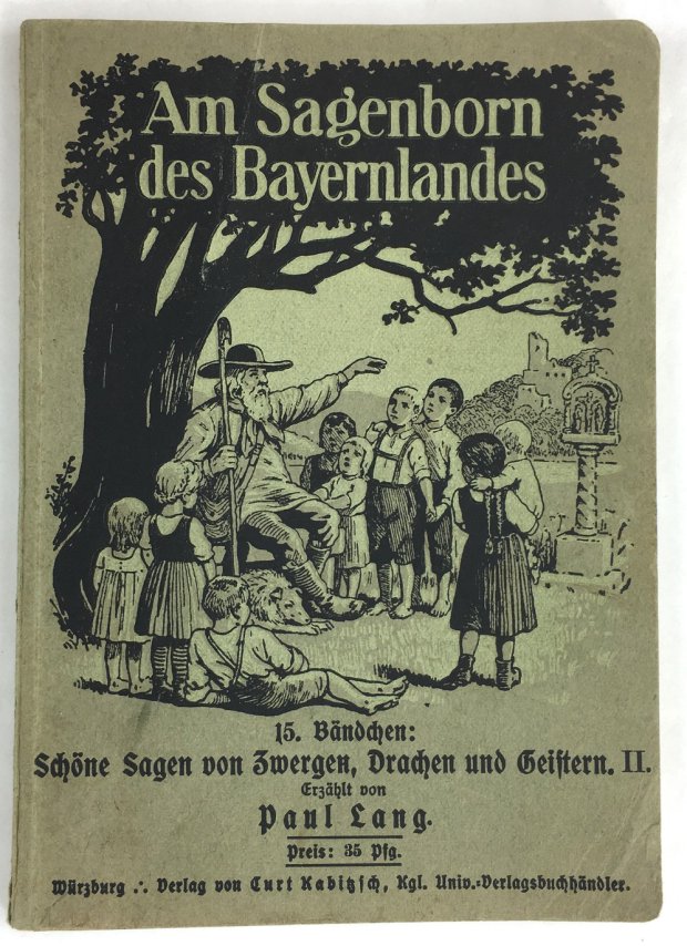 Abbildung von "Am Sagenborn des Baywernlandes. 15. B&auml;ndchen: Sch&ouml;ne Sagen von Zwergen,..."