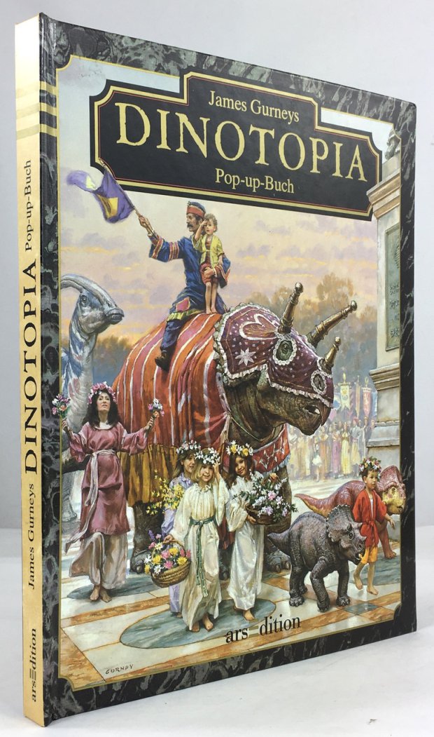 Abbildung von "Dinotopia. Pop-up-Buch. Illustrationen von Michael Welply. Design von Jon. Z. Haber..."