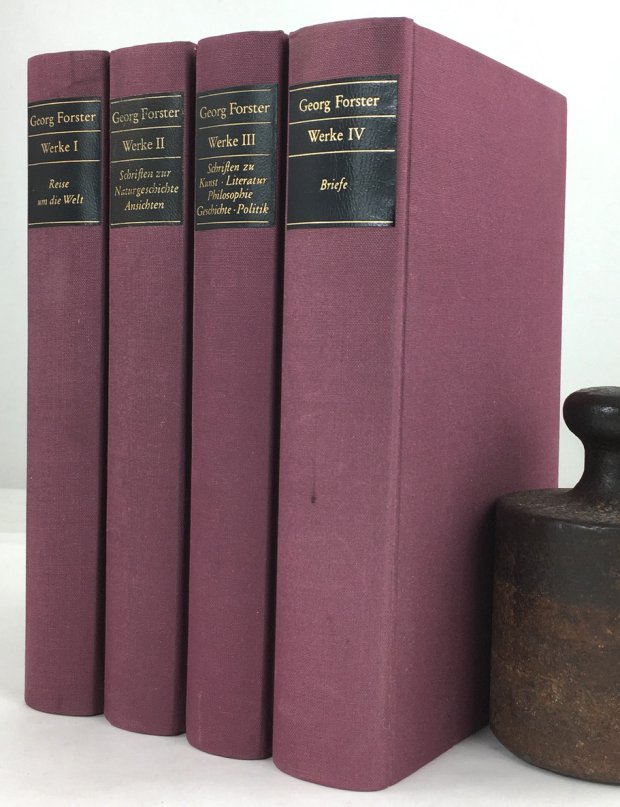 Abbildung von "Georg Forster. Werke in vier B&auml;nden (4 B&auml;nde). 1. Band Reise um die Welt..."