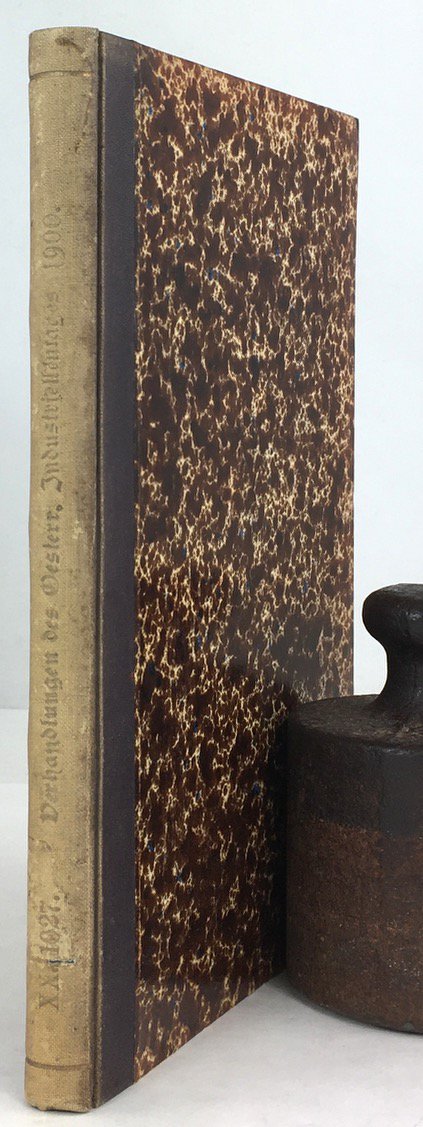 Abbildung von "Stenographisches Protokoll der Verhandlungen des Oesterreichischen Industriellentages Wien 1900 am 30. und 31. October."