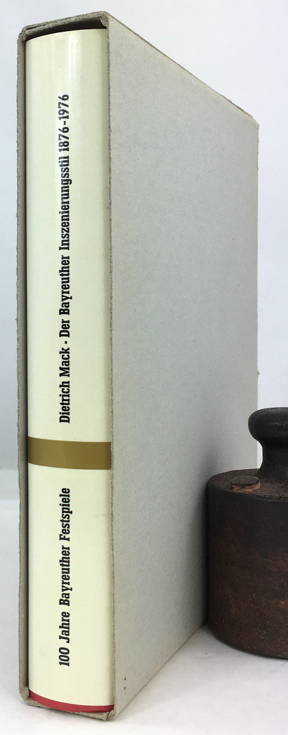 Abbildung von "Der Bayreuther Inszenierungsstil. (Zus&auml;tzlich auf dem Schutzumschlag: 1876 - 1976)."