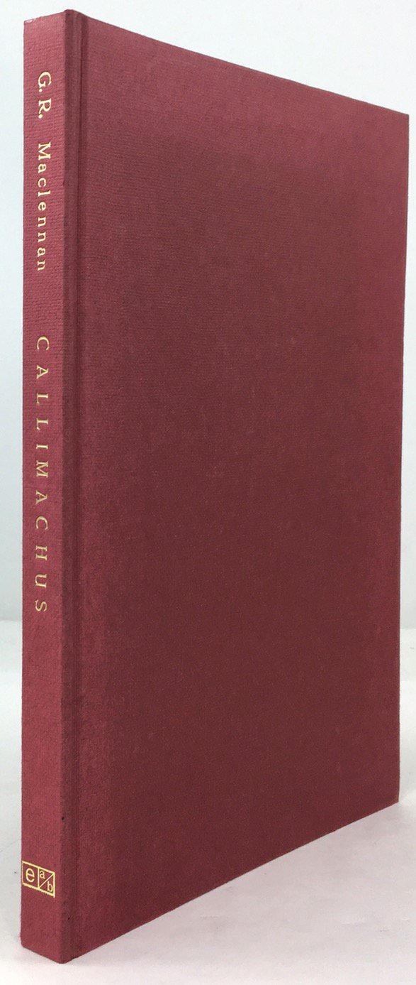 Abbildung von "Hymn to Zeus. Introduction and Commentary by G. R. McLennan."