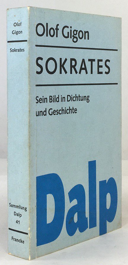 Abbildung von "Sokrates. Sein Bild in Dichtung und Geschichte. Zweite, erg&auml;nzte Auflage."