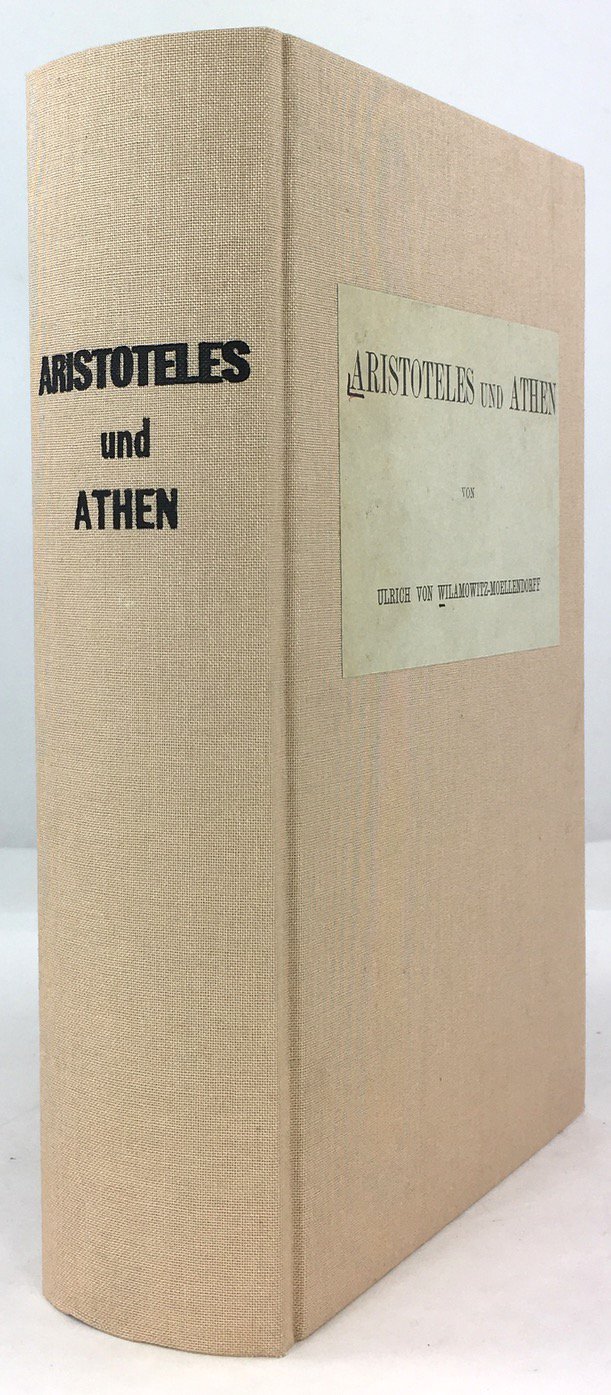 Abbildung von "Aristoteles und Athen. (2 B&auml;nde in einem Band)."