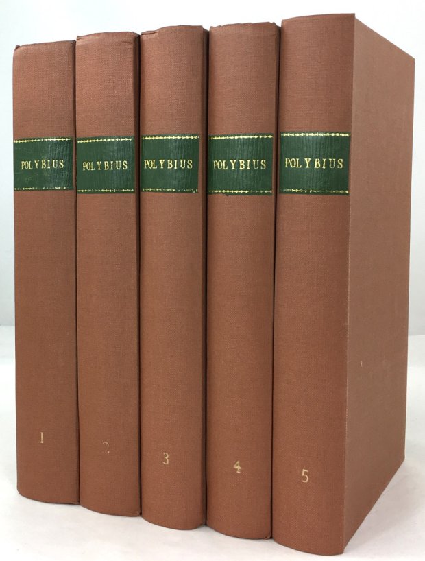 Abbildung von "Polybii megapolitani Historiarum quidquid superest. Recensuit, Digessit, Emendatiore Interpretatione, Varietate Lectionis,..."