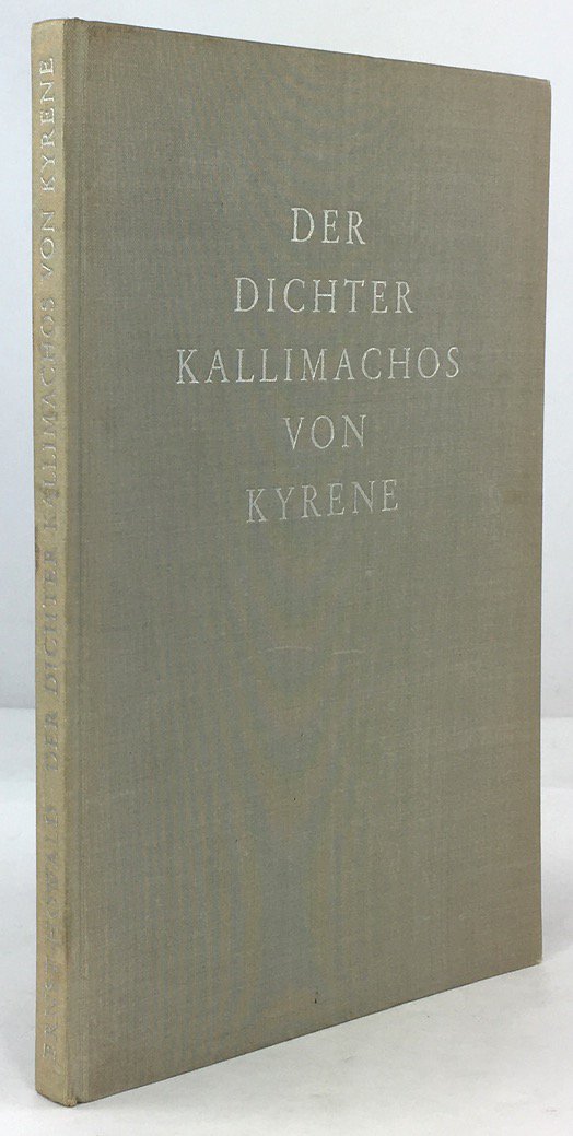 Abbildung von "Der Dichter Kallimachos von Kyrene."