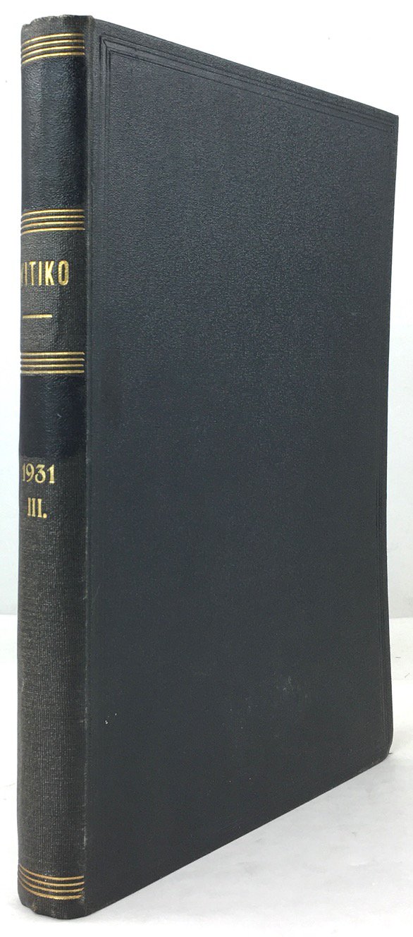 Abbildung von "Witiko. Zeitschrift f&uuml;r Kunst und Dichtung. Dritter Band. [Jahrgang 1931]."