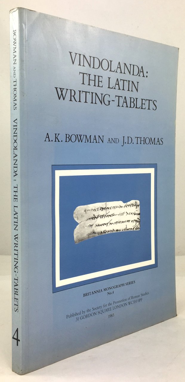 Abbildung von "Vindolanda: The Latin Writing-Tablets. With Contributions By J. N. Adams and Richard Tapper."