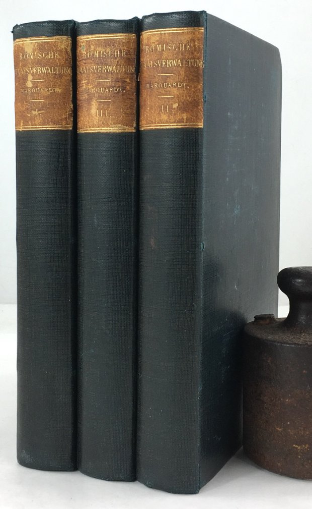 Abbildung von "R&ouml;mische Staatsverwaltung. Zweite Auflage. (3 B&auml;nde). Erster Band. / Zweiter Band..."