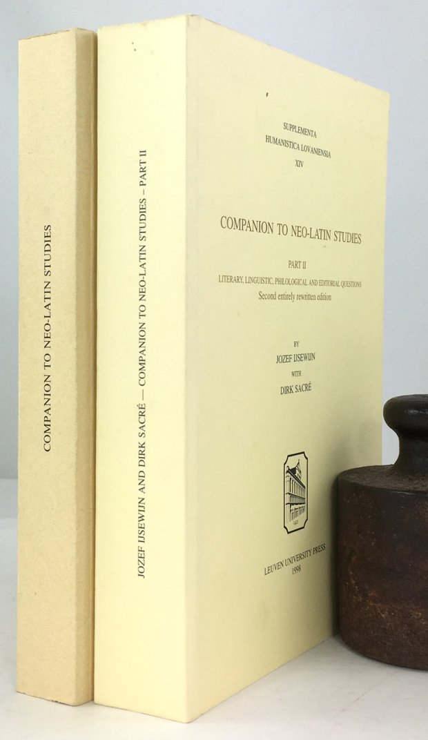 Abbildung von "Companion to Neo-Latin Studies. Second entirely rewritten edition. (2 Volumes)..."