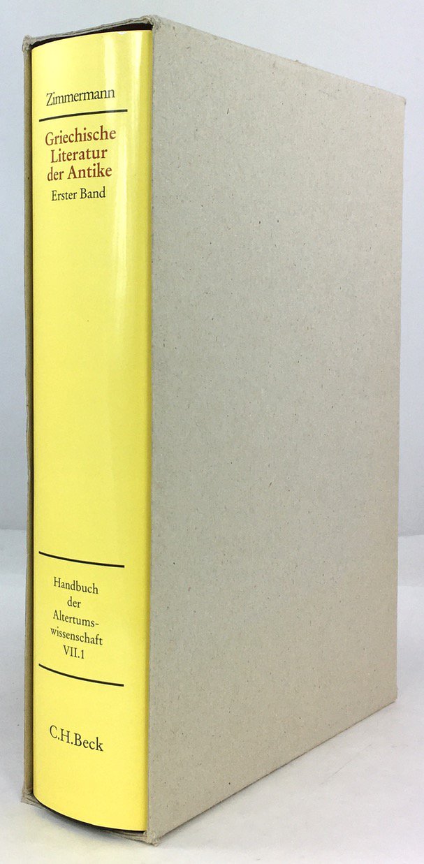 Abbildung von "Die Literatur der Archaischen und Klassischen Zeit."