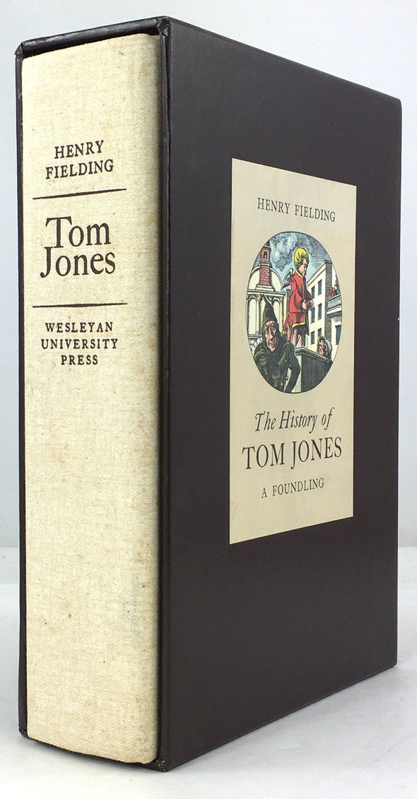 Abbildung von "The History of Tom Jones, a Foundling. With an introduction and commentary by Martin C. Battestin..."
