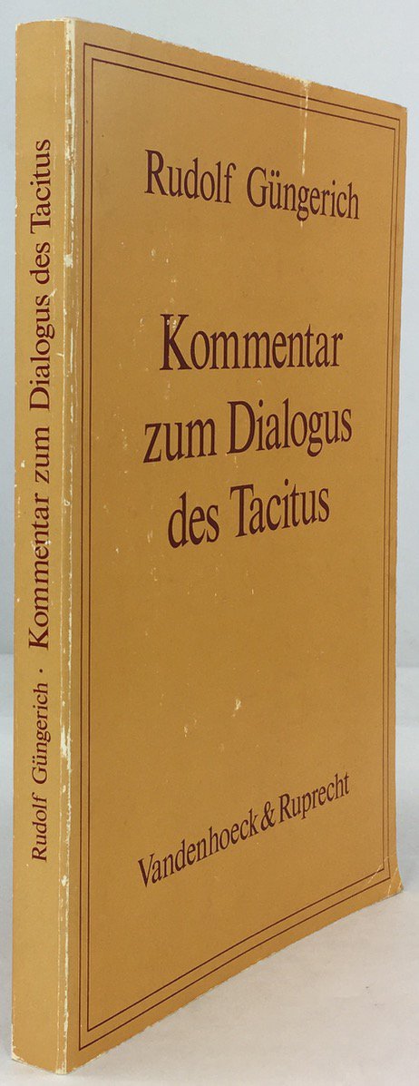 Abbildung von "Kommentar zum Dialogus des Tacitus. Aus dem Nachla&szlig; herausgegeben von Heinz Heubner."