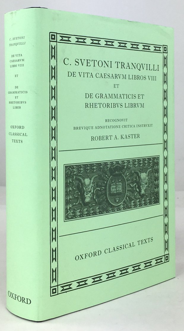 Abbildung von "C. Suetoni Tranquilli De uita [vita] Caesarum libri VIII et De grammaticis et rhetoribus librum..."