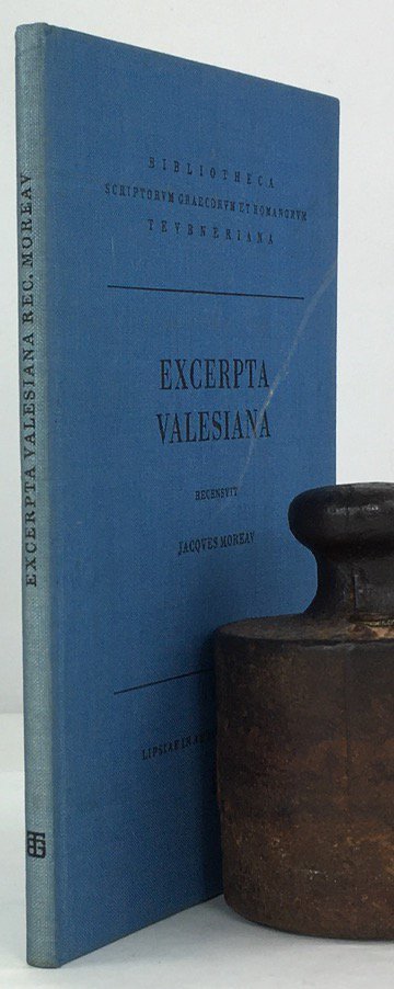 Abbildung von "Exerpta Valesiana. Recensuit Jacques Moreau. Editionem correctiorem curavit Velizar Velkov."
