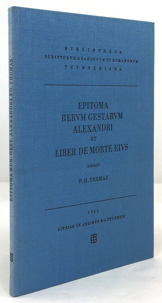 Abbildung von "Incerti Auctoris Epitoma Rerum Gestarum Alexandri Magni cum Libro de Morte Testamentoque Alexandri..."