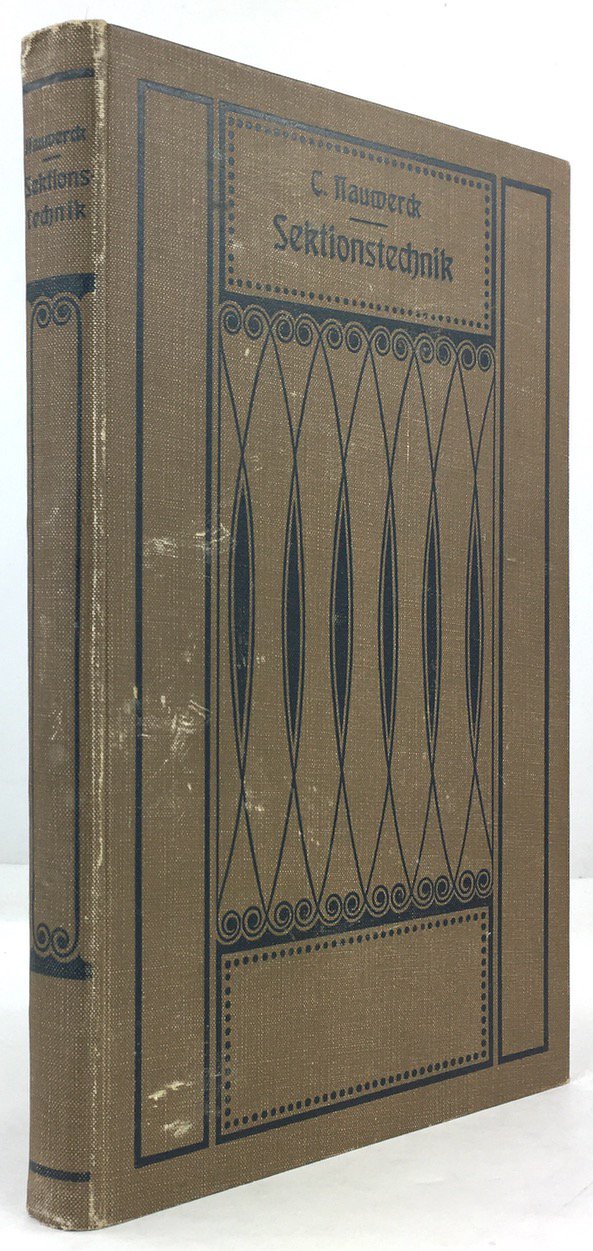 Abbildung von "Sektionstechnik f&uuml;r Studierende und Aerzte. Vierte vermehrte Auflage. Mit 69 teilweise farbigen Abbildungen..."