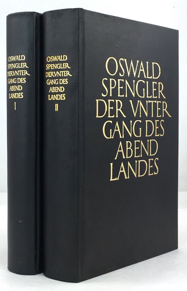 Abbildung von "Der Untergang des Abendlandes. Umrisse einer Morphologie der Weltgeschichte. 66. bis 68. Aufl..."