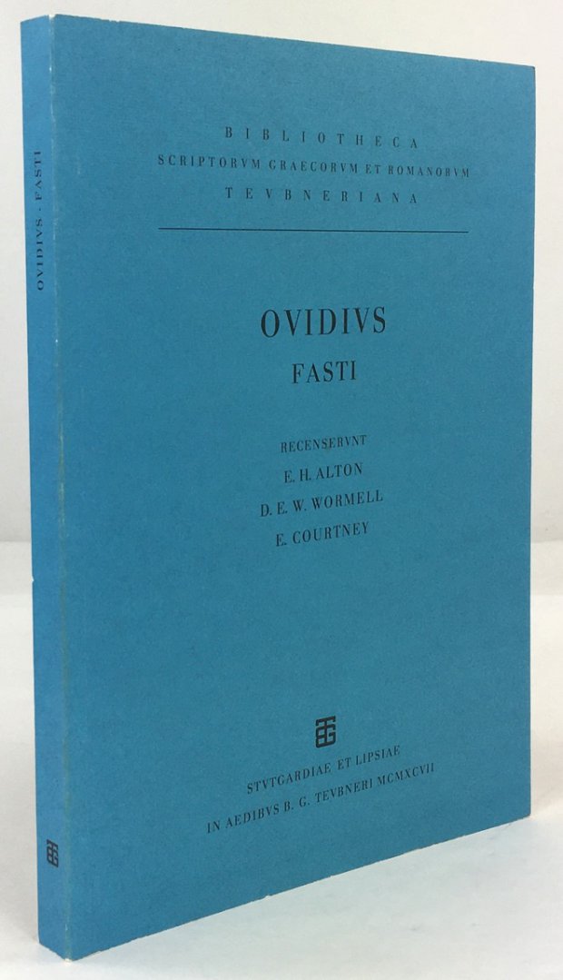Abbildung von "P. Ovidi Nasonis Fastorum Libri Sex. Recensuerunt E. H. Alton, D. E. W. Wormell, E. Courtney. Ed. 4."