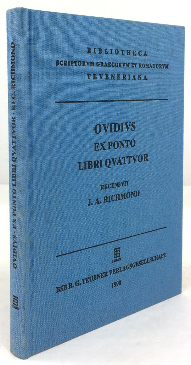 Abbildung von "P. Ovidi Nasonis ex Ponto. Libri Quattuor."