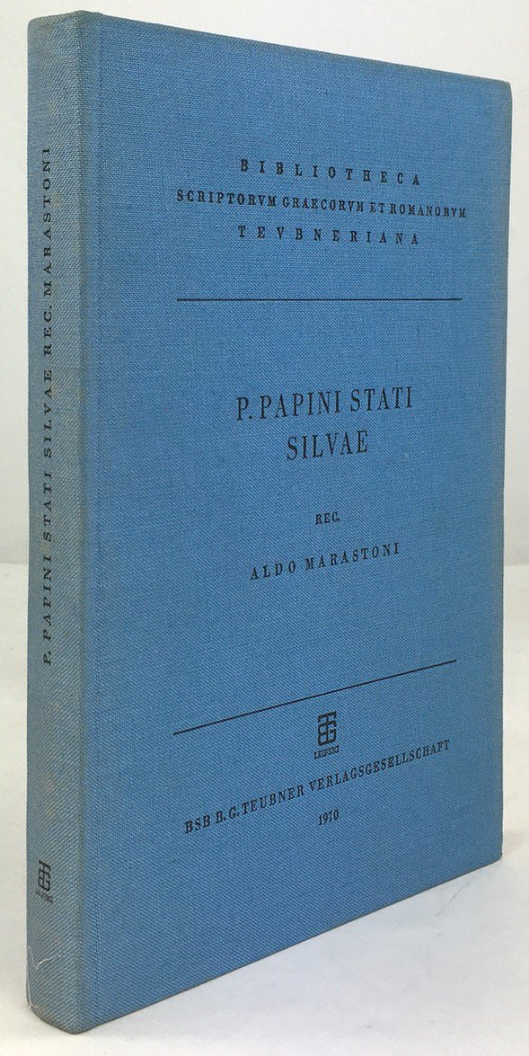 Abbildung von "P. Papini Stati. Silvae. 2. Auflage."