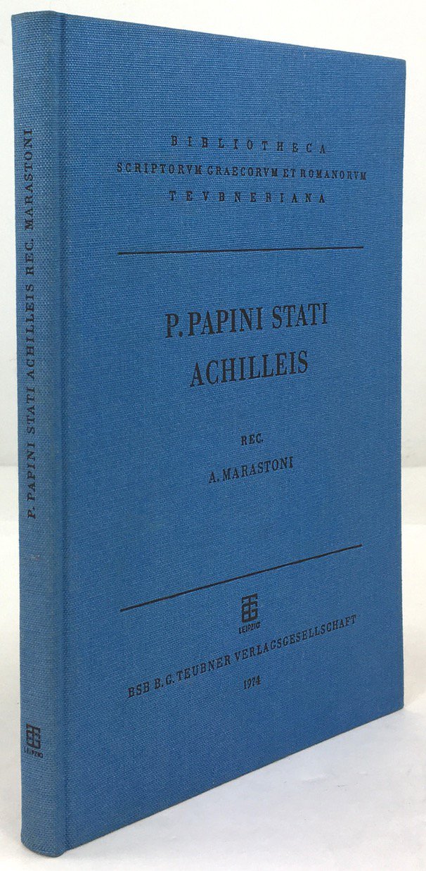 Abbildung von "P. Papini Stati. Achilleis. 1. Auflage."