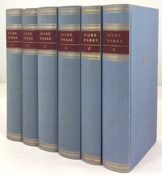 Abbildung von "S&auml;mtliche Werke. (In sechs B&auml;nden.) Herausgegeben vom Rilke-Archiv. In Verbindung mit Ruth Sieber-Rilke,..."